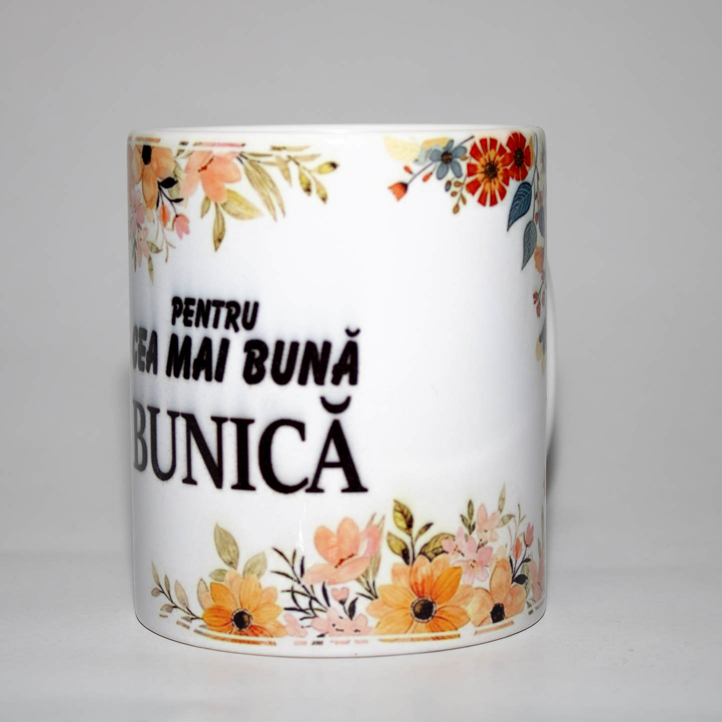 Cană Personalizată cu mesajul "Cea mai bună BUNICĂ"