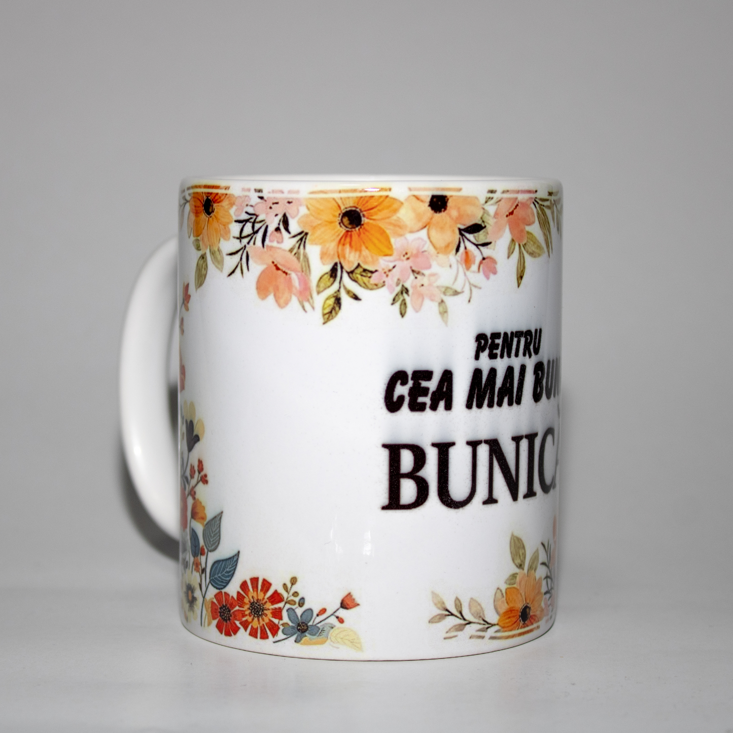 Cană Personalizată cu mesajul "Cea mai bună BUNICĂ"